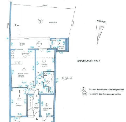 Pronájem bytu 3+1 101 m², Hintergasse 18, Partenheim, Porýní-Falc Pronájem bytu 3+1 101 m², Hintergasse 18, Partenheim, Porýní-Falc