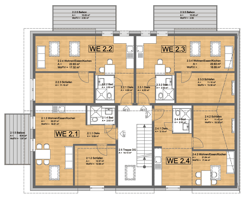 Prodej bytu 2+1 40 m², Nürnberg, Bavorsko Prodej bytu 2+1 40 m², Nürnberg, Bavorsko