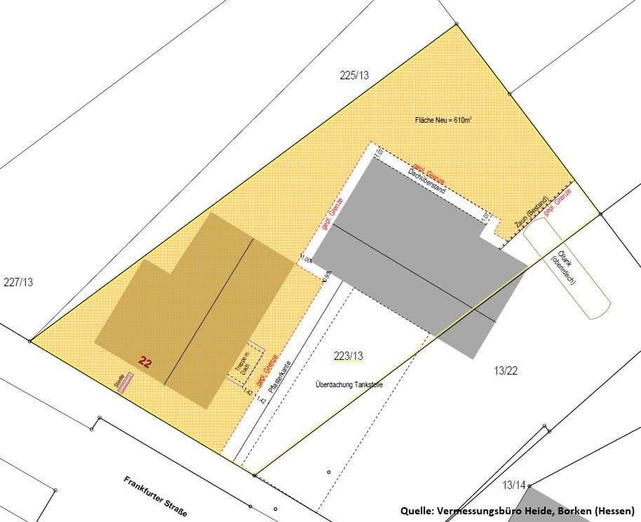 Prodej domu 215 m², pozemek 610 m², Frankfurter Straße 22, Borken (Hessen), Hessen Prodej domu 215 m², pozemek 610 m², Frankfurter Straße 22, Borken (Hessen), Hessen