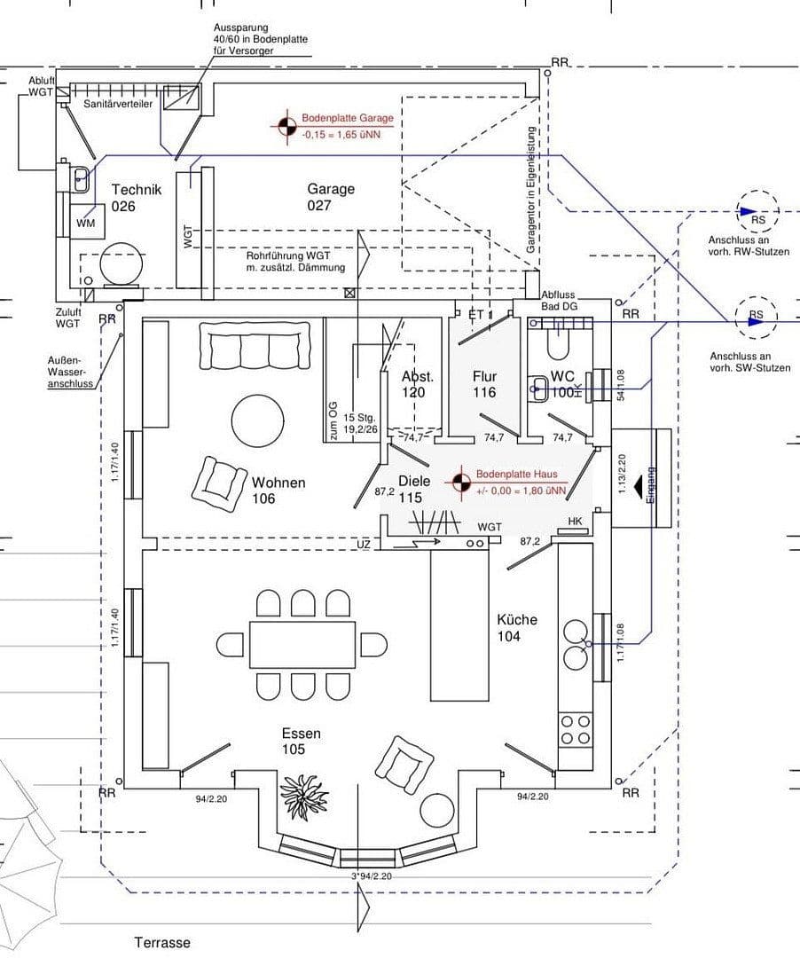 Prodej domu 113 m², pozemek 395 m², Buxtehude, Dolní Sasko Prodej domu 113 m², pozemek 395 m², Buxtehude, Dolní Sasko