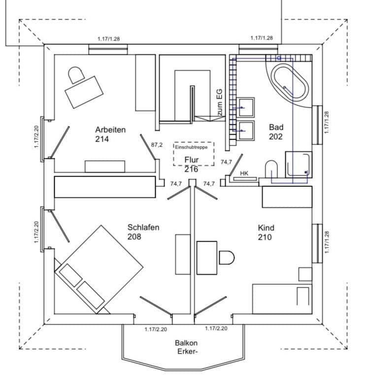 Prodej domu 113 m², pozemek 395 m², Buxtehude, Dolní Sasko Prodej domu 113 m², pozemek 395 m², Buxtehude, Dolní Sasko