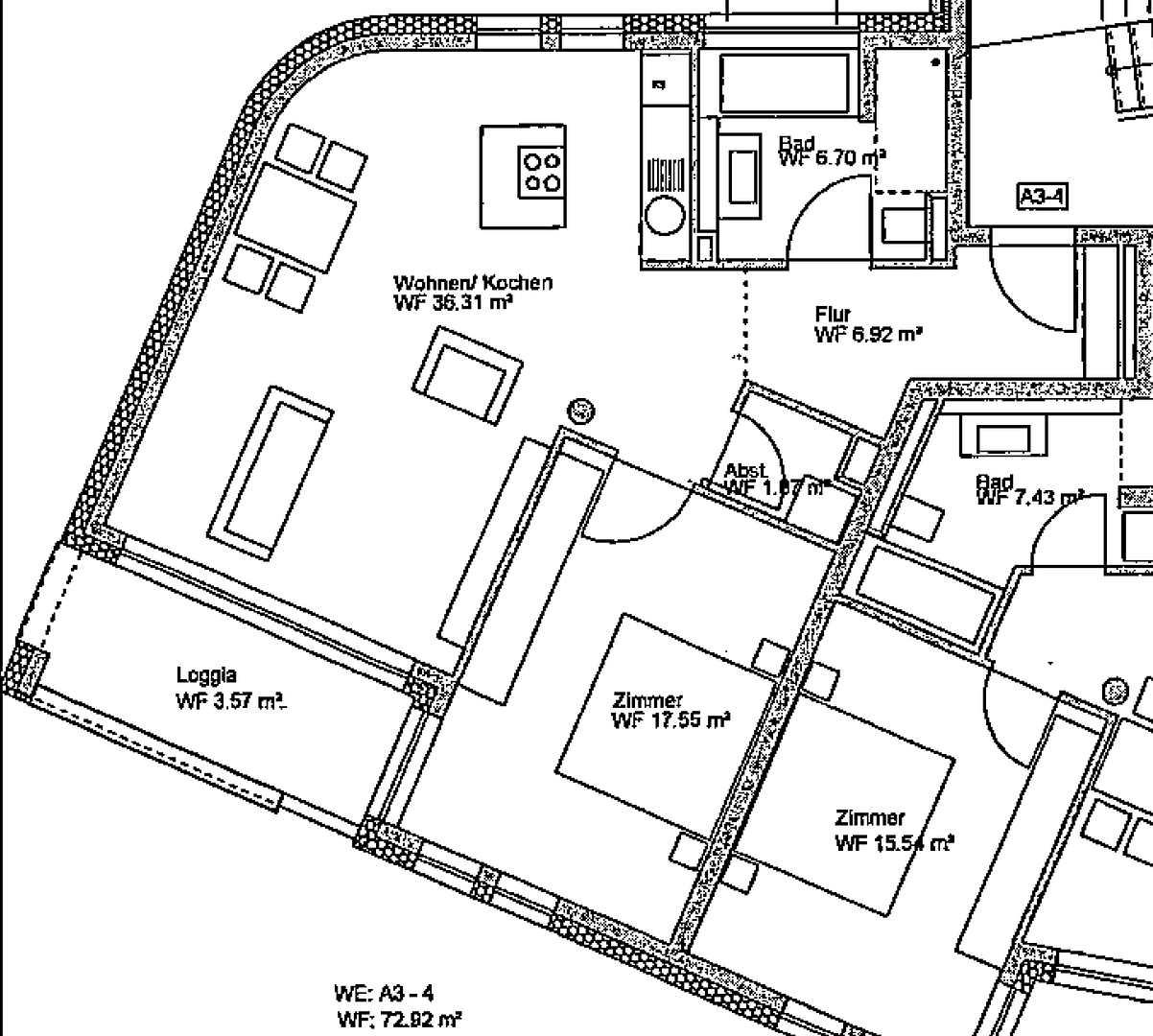 Pronájem bytu 2+1 73 m², Wolfgang-Bangert-Strasse 8, Frankfurt am Main, Hessen Pronájem bytu 2+1 73 m², Wolfgang-Bangert-Strasse 8, Frankfurt am Main, Hessen