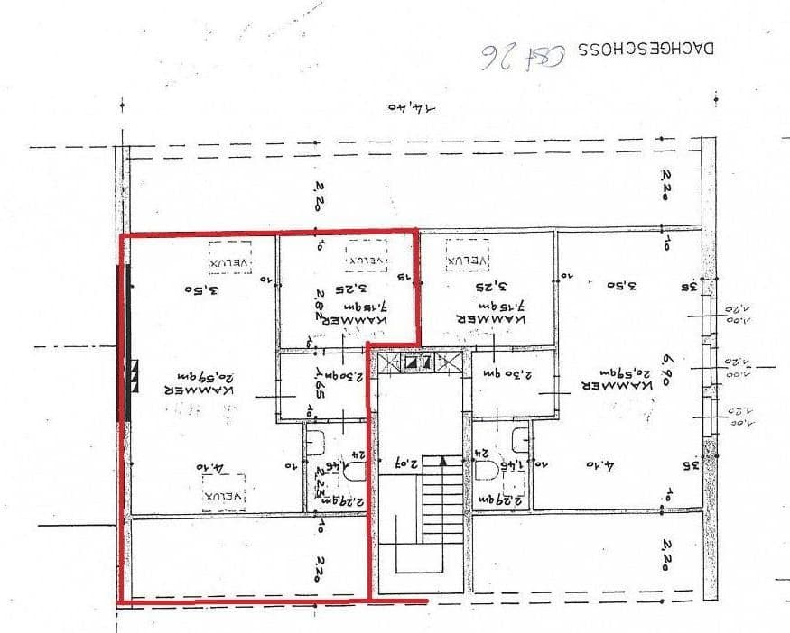 Pronájem bytu 2+1 32 m², Oststrasse 26, Meerbusch, Severní Porýní-Vestfálsko Pronájem bytu 2+1 32 m², Oststrasse 26, Meerbusch, Severní Porýní-Vestfálsko