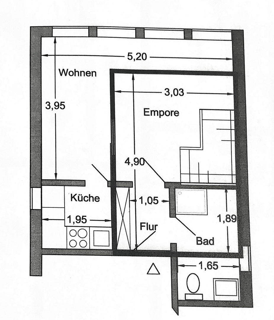 Pronájem bytu 3+1 63 m², Papenstraße 48, Lemgo, Severní Porýní-Vestfálsko Pronájem bytu 3+1 63 m², Papenstraße 48, Lemgo, Severní Porýní-Vestfálsko