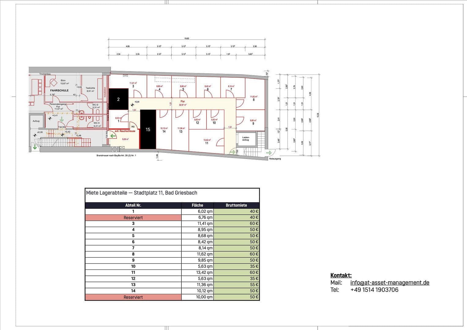 Pronájem nebytového prostoru 200 m², Stadtplatz 11, Bad Griesbach i.Rottal, Bavorsko Pronájem nebytového prostoru 200 m², Stadtplatz 11, Bad Griesbach i.Rottal, Bavorsko