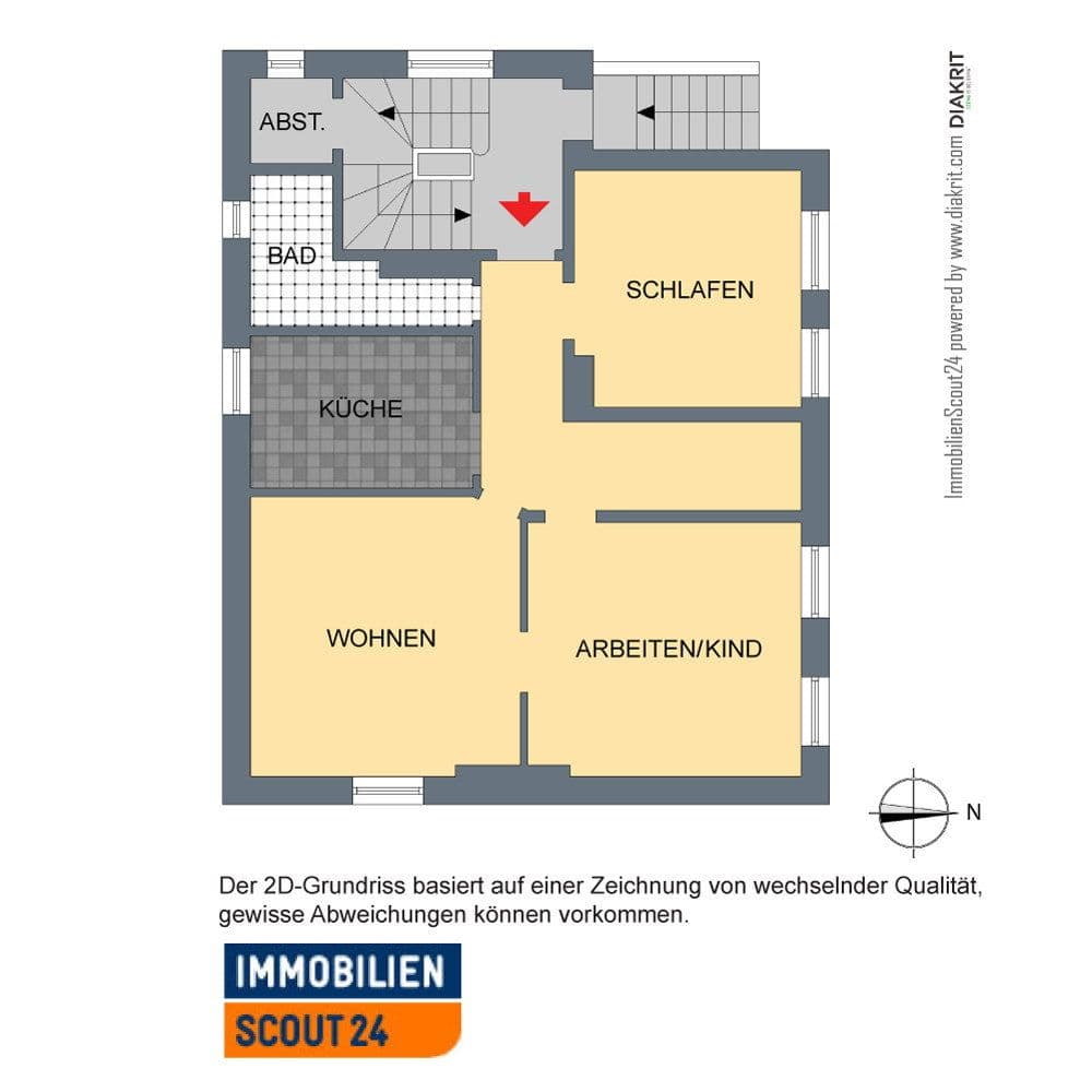 Pronájem bytu 3+1 67 m², Hochrad 33, Hamburg, Hamburg Pronájem bytu 3+1 67 m², Hochrad 33, Hamburg, Hamburg