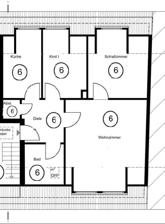 Pronájem bytu 3+1 65 m², Nikolausweg, Krefeld, Severní Porýní-Vestfálsko Pronájem bytu 3+1 65 m², Nikolausweg, Krefeld, Severní Porýní-Vestfálsko