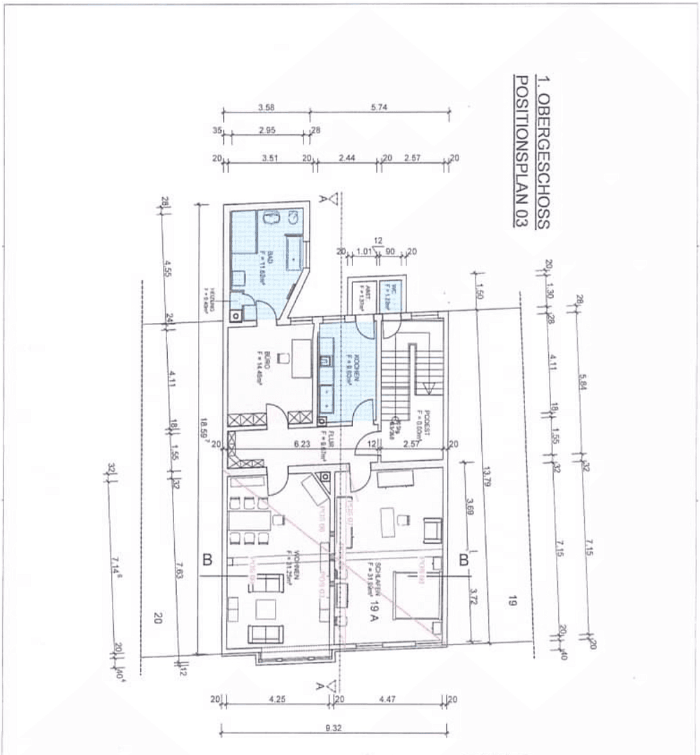Pronájem bytu 3+1 111 m², Goslar, Dolní Sasko Pronájem bytu 3+1 111 m², Goslar, Dolní Sasko