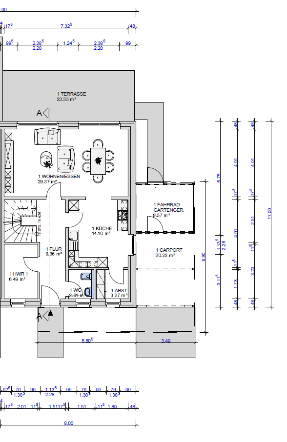Pronájem domu 130 m², pozemek 320 m², Dülmen, Severní Porýní-Vestfálsko Pronájem domu 130 m², pozemek 320 m², Dülmen, Severní Porýní-Vestfálsko