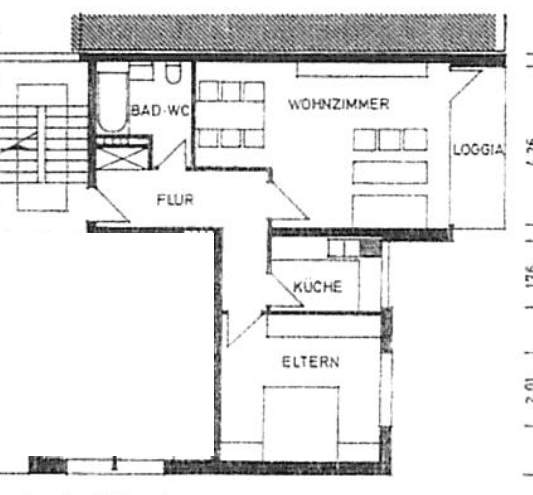 Pronájem bytu 2+1 69 m², Pestalozzistraße, Hannover, Dolní Sasko Pronájem bytu 2+1 69 m², Pestalozzistraße, Hannover, Dolní Sasko