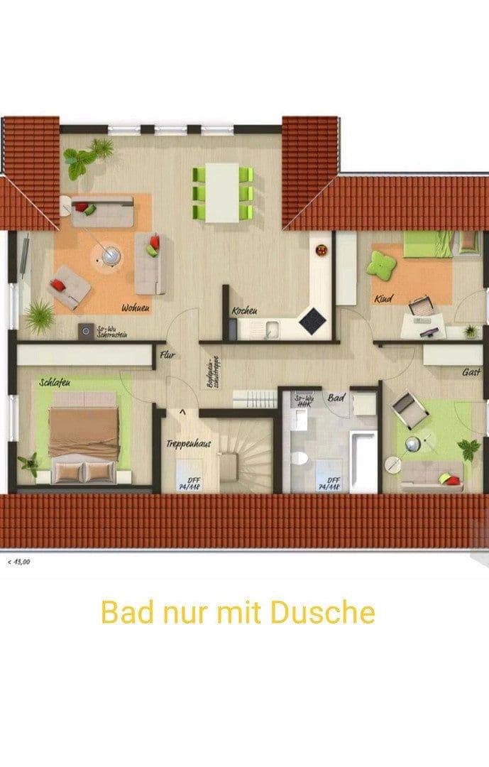 Pronájem bytu 4+1 96 m², Escheburg, Šlesvicko-Holštýnsko Pronájem bytu 4+1 96 m², Escheburg, Šlesvicko-Holštýnsko