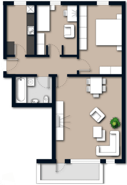 Prodej bytu 3+1 73 m², Stolzenauer Str. 22, Bremen, Bremen Prodej bytu 3+1 73 m², Stolzenauer Str. 22, Bremen, Bremen