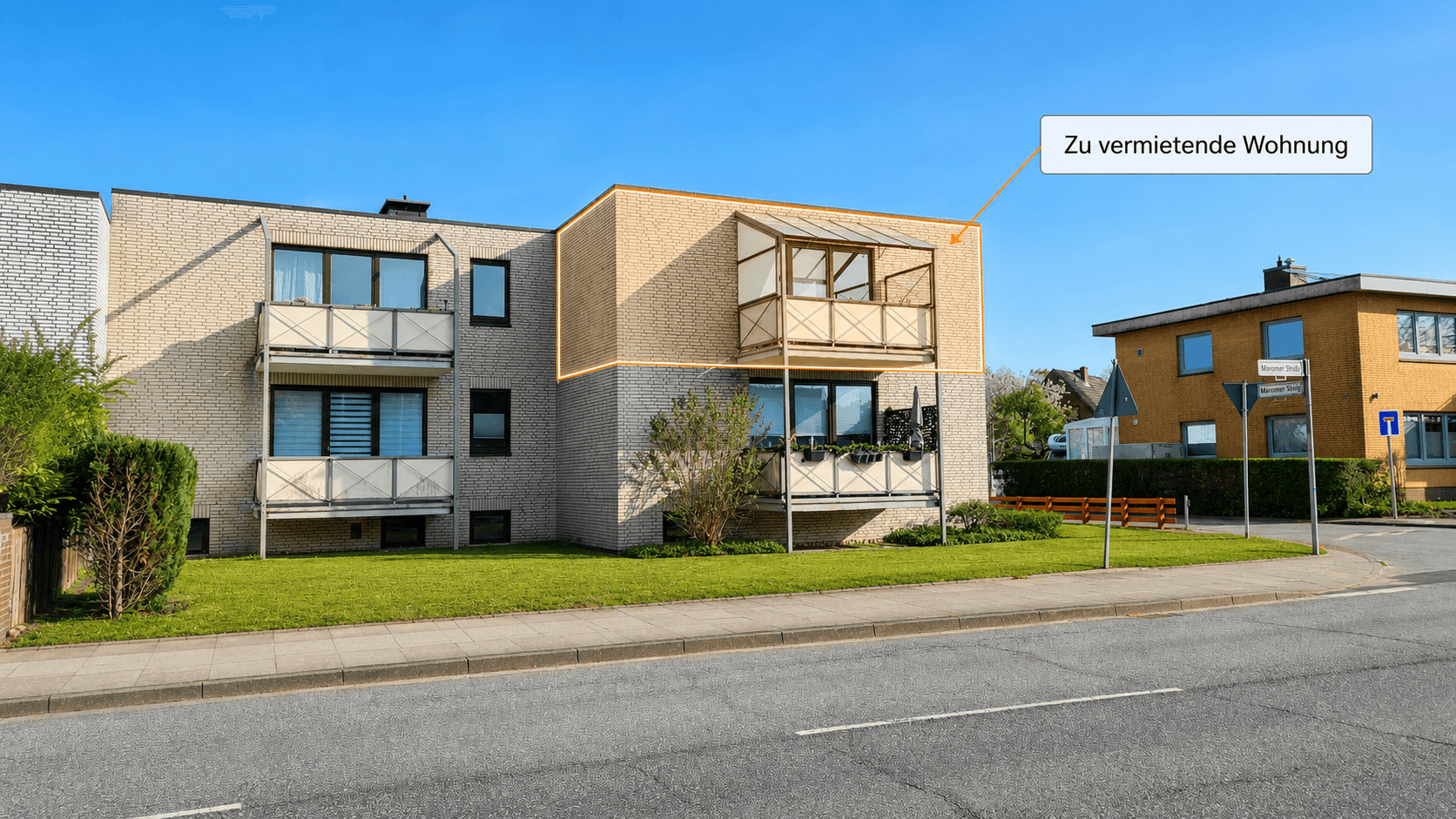 Pronájem bytu 2+1 59 m², Marommer Stieg 1, Norderstedt, Šlesvicko-Holštýnsko Pronájem bytu 2+1 59 m², Marommer Stieg 1, Norderstedt, Šlesvicko-Holštýnsko