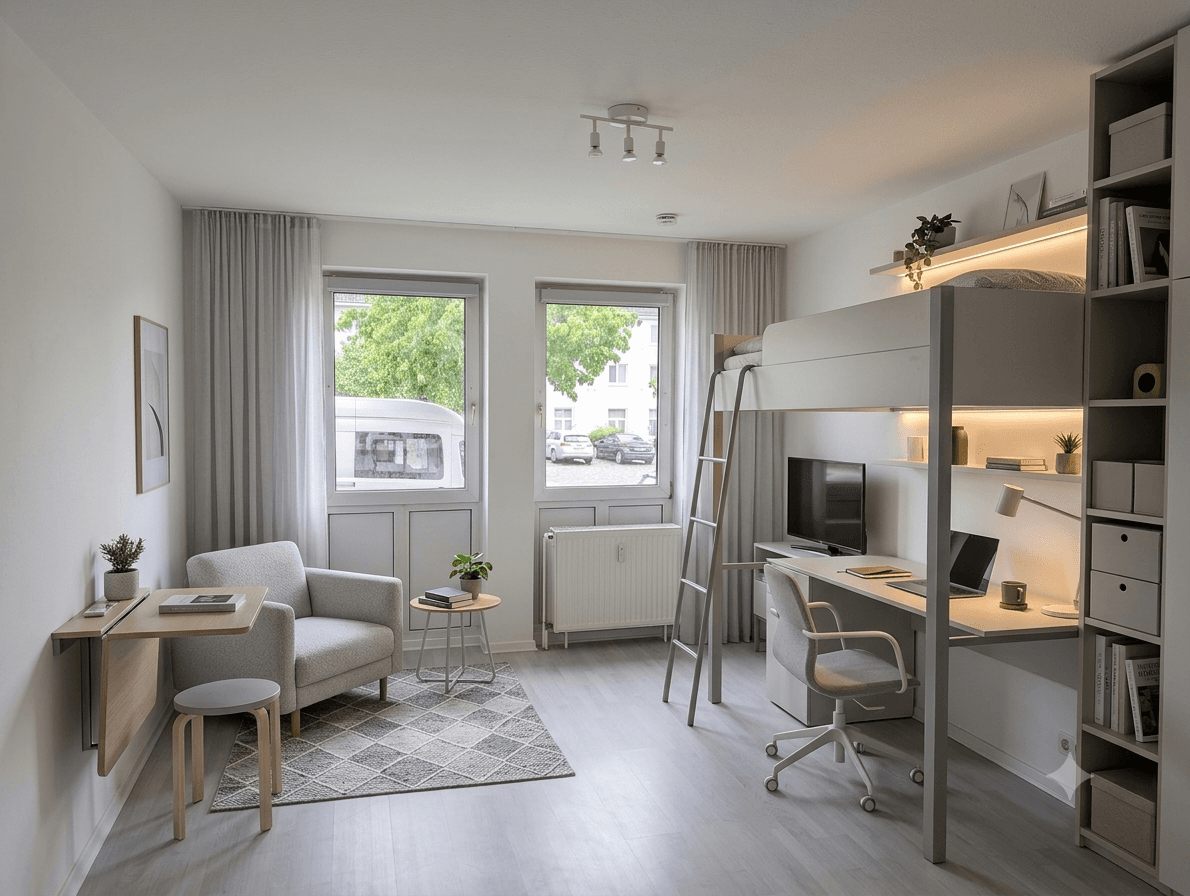 Pronájem bytu 1+1 22 m², Moislinger Allee 99, Lübeck, Šlesvicko-Holštýnsko Pronájem bytu 1+1 22 m², Moislinger Allee 99, Lübeck, Šlesvicko-Holštýnsko