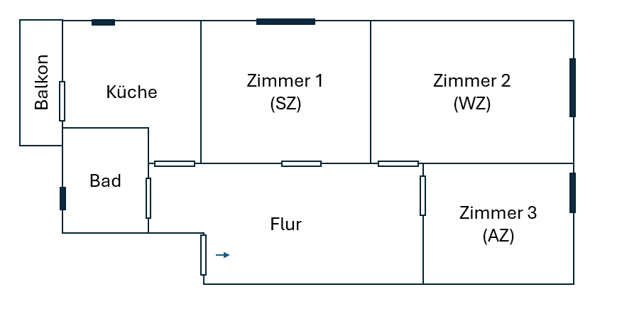 Pronájem bytu 3+kk 61 m², Ludwigstraße 110A, Stuttgart, Bádensko-Württembersko Pronájem bytu 3+kk 61 m², Ludwigstraße 110A, Stuttgart, Bádensko-Württembersko