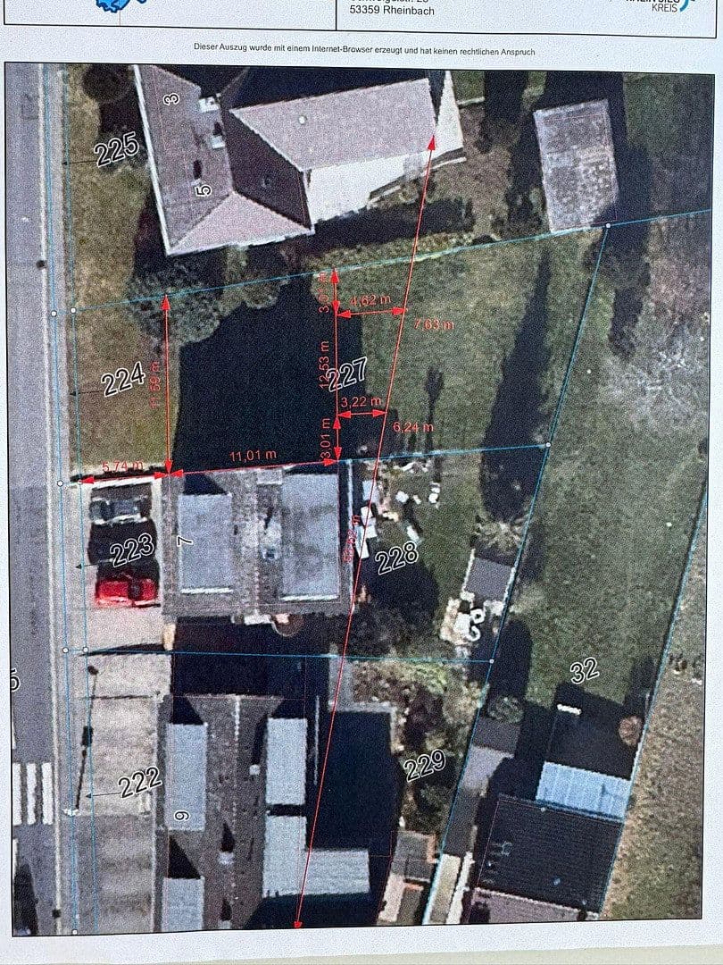 Prodej pozemku 411 m², Tombergerstr. 5 A, Rheinbach, Severní Porýní-Vestfálsko Prodej pozemku 411 m², Tombergerstr. 5 A, Rheinbach, Severní Porýní-Vestfálsko