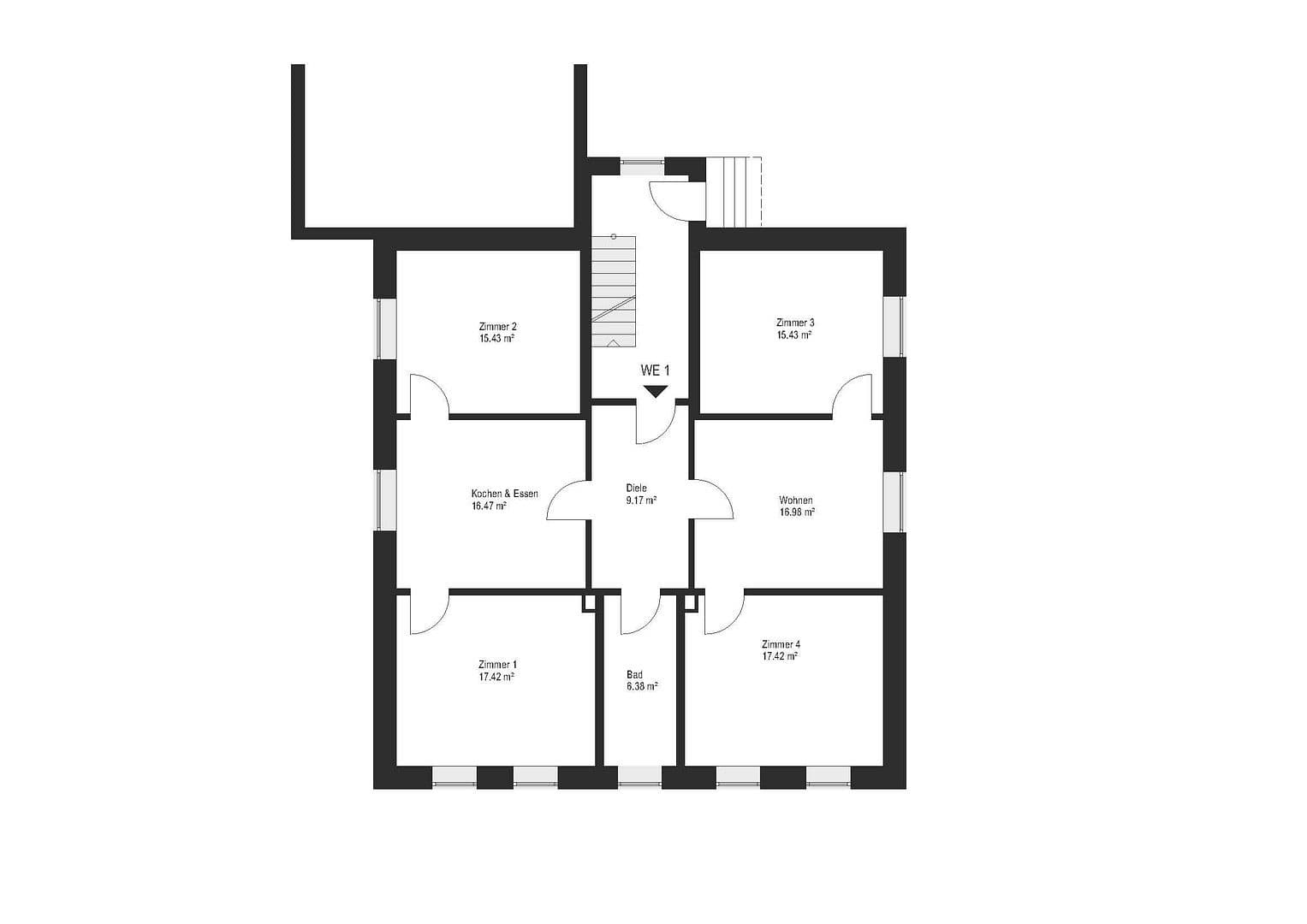 Pronájem bytu 4+1 120 m², Froschlake 12, Dortmund, Severní Porýní-Vestfálsko Pronájem bytu 4+1 120 m², Froschlake 12, Dortmund, Severní Porýní-Vestfálsko