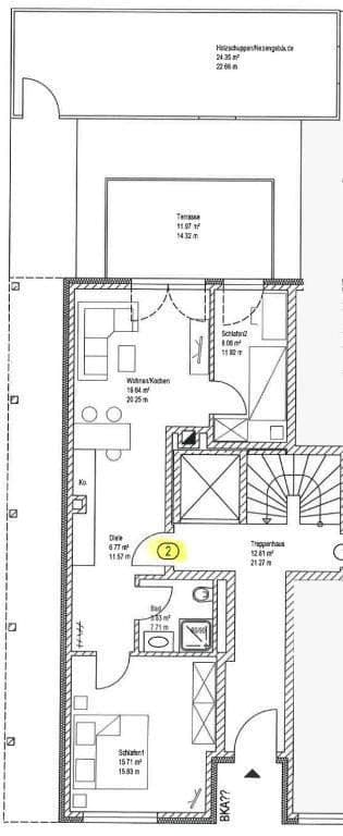 Prodej bytu 3+1 60 m², Benekestraße 6, Norderney, Dolní Sasko Prodej bytu 3+1 60 m², Benekestraße 6, Norderney, Dolní Sasko