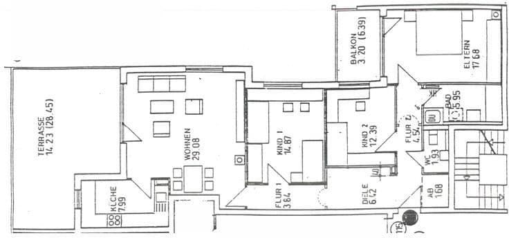 Prodej bytu 4+1 124 m², Lohwaldstraße 65, Neusäß, Bavorsko Prodej bytu 4+1 124 m², Lohwaldstraße 65, Neusäß, Bavorsko