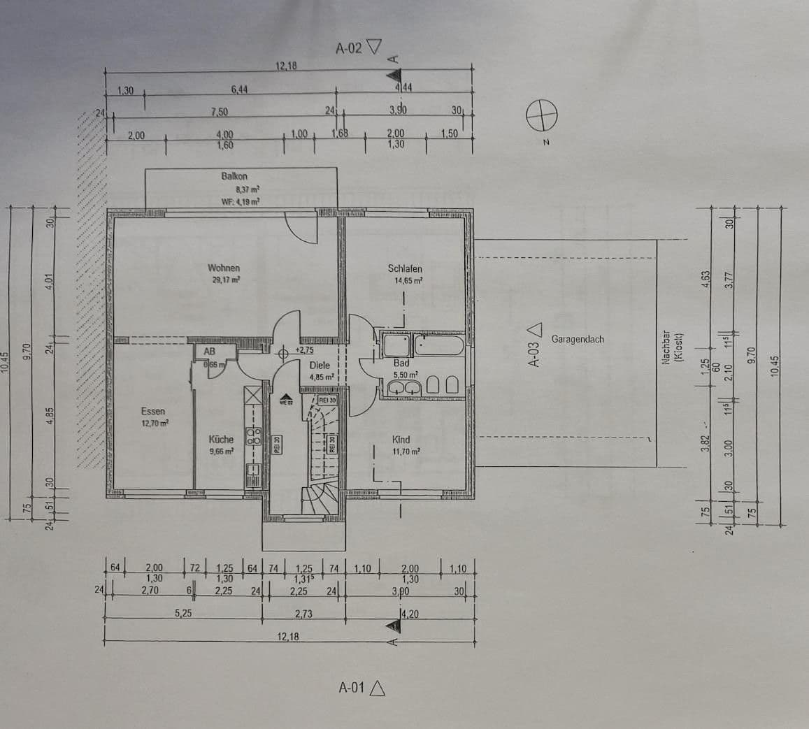 Pronájem bytu 4+1 93 m², Düsselring 54, Mettmann, Severní Porýní-Vestfálsko Pronájem bytu 4+1 93 m², Düsselring 54, Mettmann, Severní Porýní-Vestfálsko
