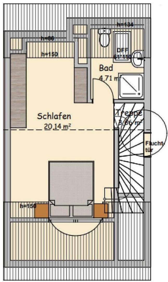 Pronájem bytu 2+1 70 m², Weingarten, Bádensko-Württembersko Pronájem bytu 2+1 70 m², Weingarten, Bádensko-Württembersko