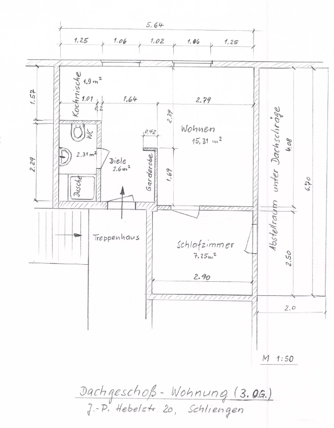 Pronájem bytu 1+kk 37 m², Johann-Peter-Hebelstr. 20, Schliengen, Bádensko-Württembersko Pronájem bytu 1+kk 37 m², Johann-Peter-Hebelstr. 20, Schliengen, Bádensko-Württembersko