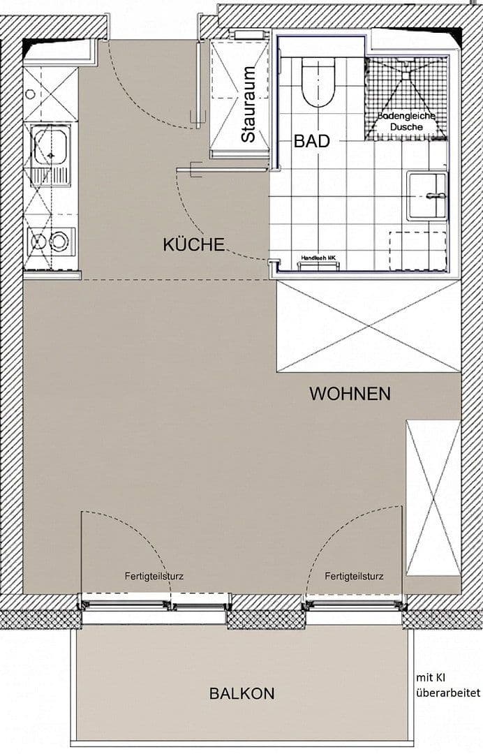 Prodej bytu 1+1 31 m², Dörpfeldstraße 5, Berlin, Berlín Prodej bytu 1+1 31 m², Dörpfeldstraße 5, Berlin, Berlín