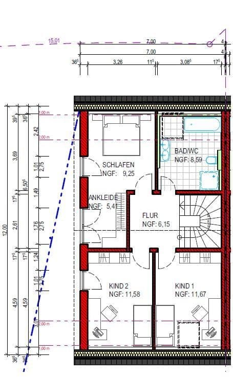 Prodej domu 170 m², pozemek 312 m², Pfinztal, Bádensko-Württembersko Prodej domu 170 m², pozemek 312 m², Pfinztal, Bádensko-Württembersko