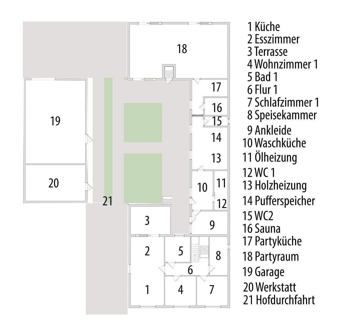 Prodej domu 245 m², pozemek 5.340 m², Schönewalde, Braniborsko Prodej domu 245 m², pozemek 5.340 m², Schönewalde, Braniborsko