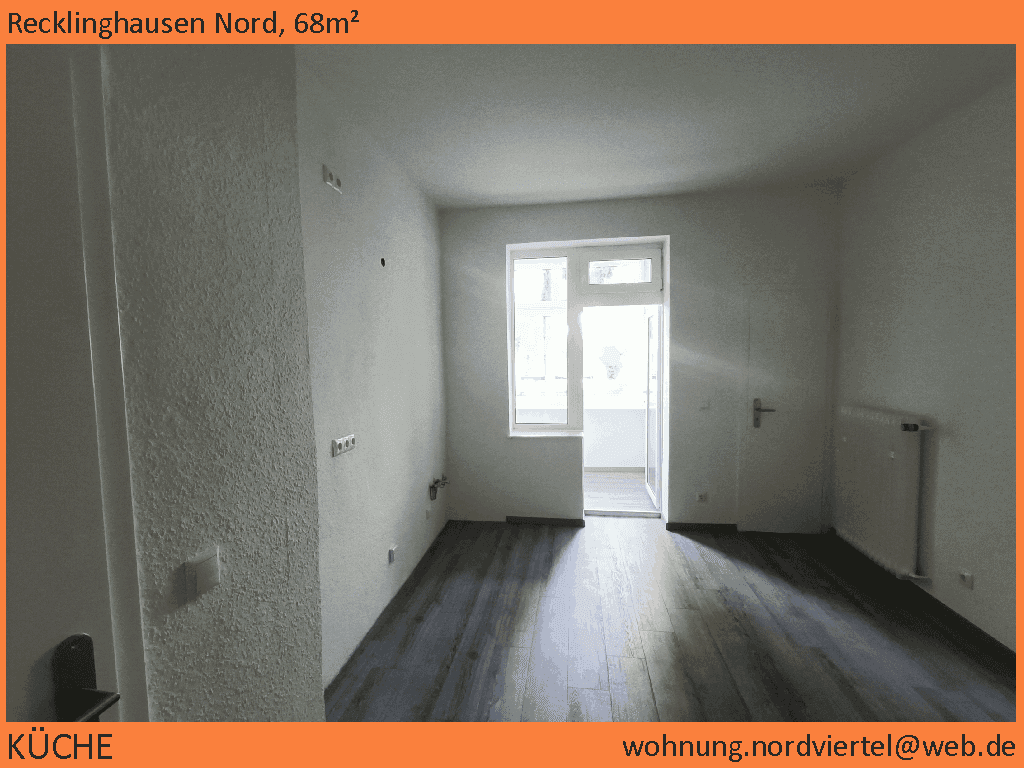 Pronájem bytu 2+kk 68 m², Recklinghausen, Severní Porýní-Vestfálsko Pronájem bytu 2+kk 68 m², Recklinghausen, Severní Porýní-Vestfálsko