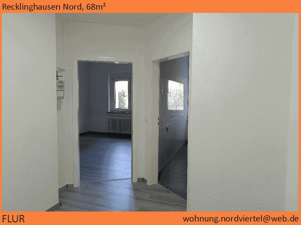 Pronájem bytu 2+kk 68 m², Recklinghausen, Severní Porýní-Vestfálsko Pronájem bytu 2+kk 68 m², Recklinghausen, Severní Porýní-Vestfálsko