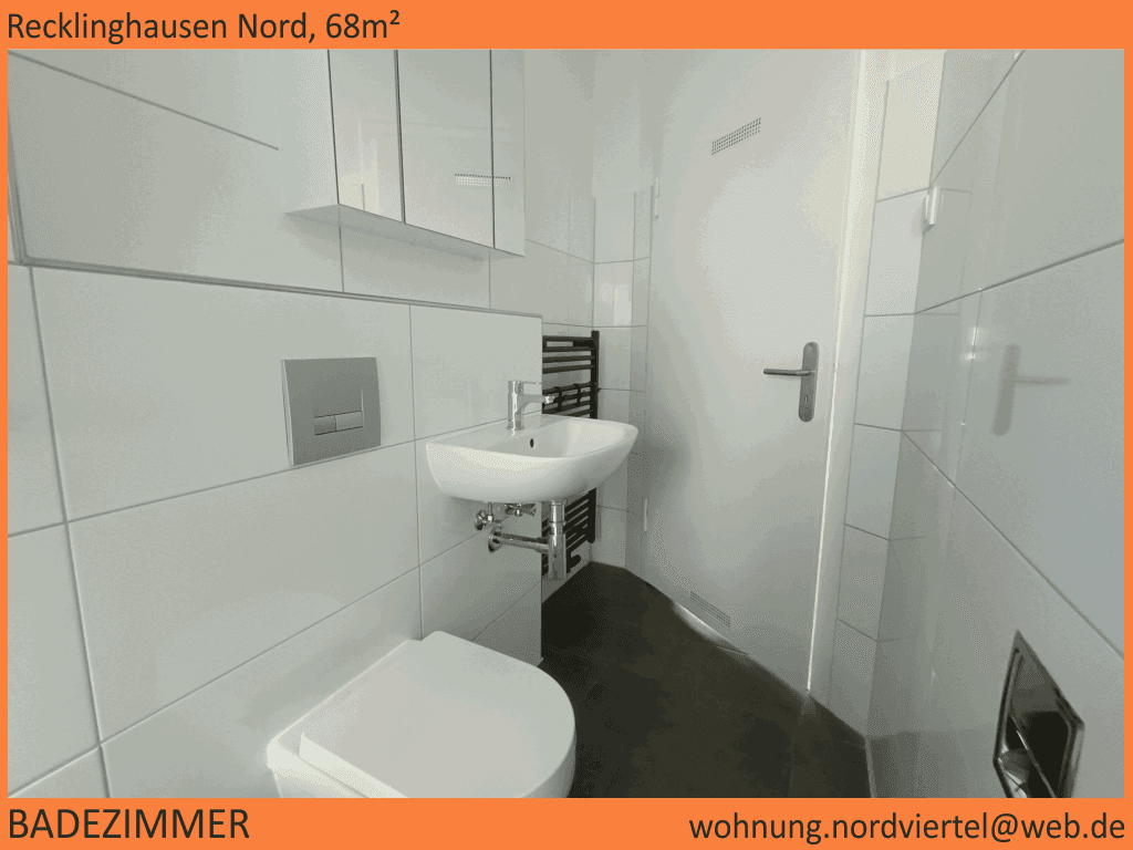 Pronájem bytu 2+kk 68 m², Recklinghausen, Severní Porýní-Vestfálsko Pronájem bytu 2+kk 68 m², Recklinghausen, Severní Porýní-Vestfálsko