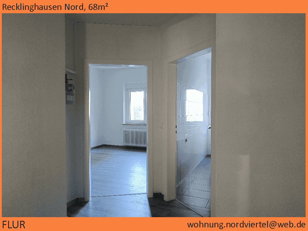 Pronájem bytu 2+kk 68 m², Recklinghausen, Severní Porýní-Vestfálsko Pronájem bytu 2+kk 68 m², Recklinghausen, Severní Porýní-Vestfálsko