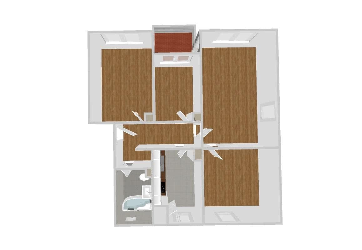 Pronájem bytu 4+1 71 m², Ludwig-Thoma-Weg, Žleby, Bavorsko Pronájem bytu 4+1 71 m², Ludwig-Thoma-Weg, Žleby, Bavorsko