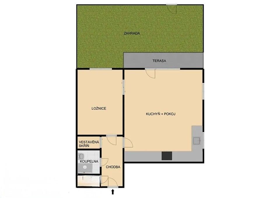 Pronájem bytu 2+kk 69 m², Na Výhledech, Plzeň, Plzeňský kraj Pronájem bytu 2+kk 69 m², Na Výhledech, Plzeň, Plzeňský kraj