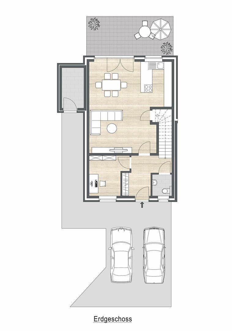 Prodej domu 122 m², pozemek 388 m², Im Pesch 13A, Erkelenz, Severní Porýní-Vestfálsko Prodej domu 122 m², pozemek 388 m², Im Pesch 13A, Erkelenz, Severní Porýní-Vestfálsko
