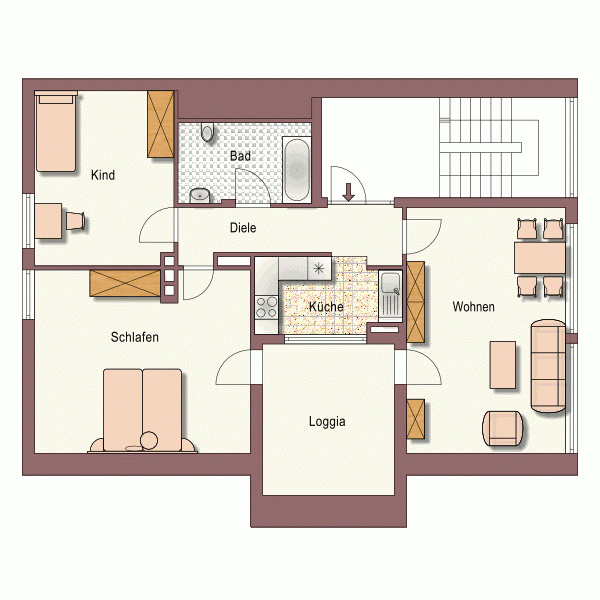 Pronájem bytu 3+1 73 m², Unter den Linden 0, Horn-Bad Meinberg, Severní Porýní-Vestfálsko Pronájem bytu 3+1 73 m², Unter den Linden 0, Horn-Bad Meinberg, Severní Porýní-Vestfálsko