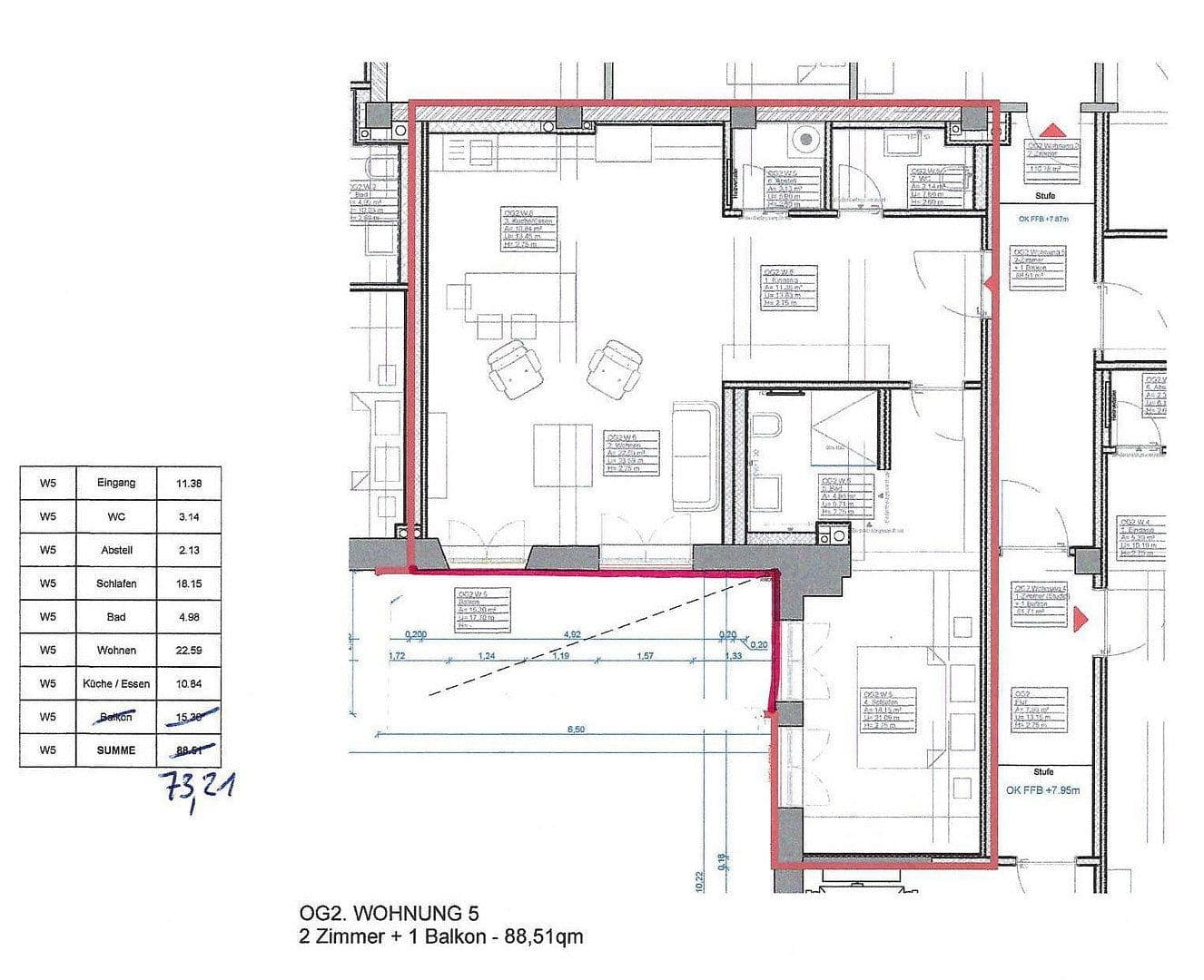 Pronájem bytu 2+1 72 m², Frankfurt am Main, Hessen Pronájem bytu 2+1 72 m², Frankfurt am Main, Hessen