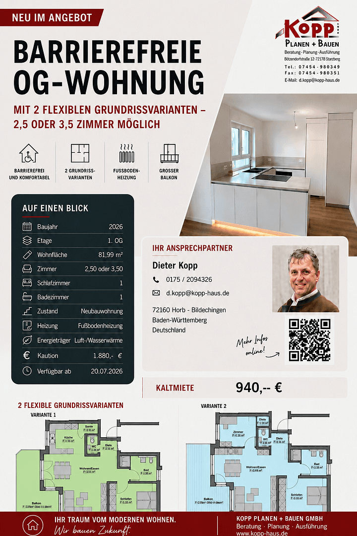Pronájem bytu 2+kk 82 m², Horb am Neckar, Bádensko-Württembersko Pronájem bytu 2+kk 82 m², Horb am Neckar, Bádensko-Württembersko