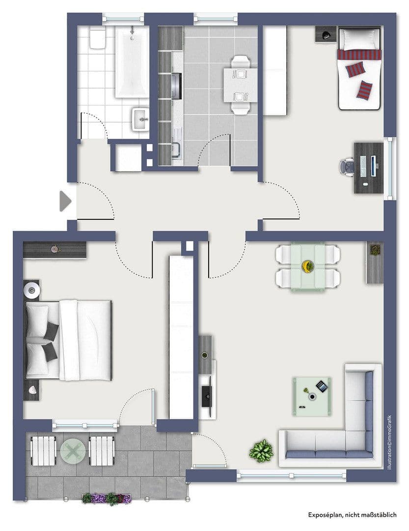 Prodej bytu 3+1 71 m², Wiesbaden, Hessen Prodej bytu 3+1 71 m², Wiesbaden, Hessen