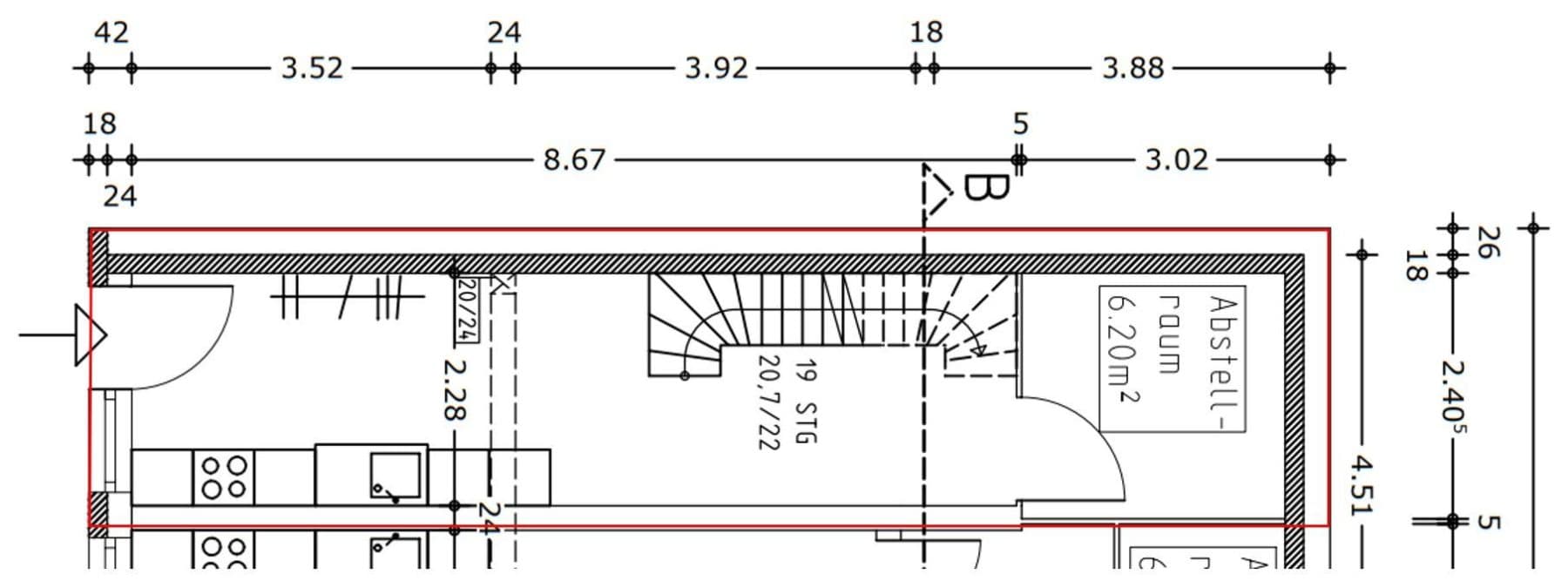 Pronájem bytu 2+1 74 m², Dammstr. 9, Lüneburg, Dolní Sasko Pronájem bytu 2+1 74 m², Dammstr. 9, Lüneburg, Dolní Sasko