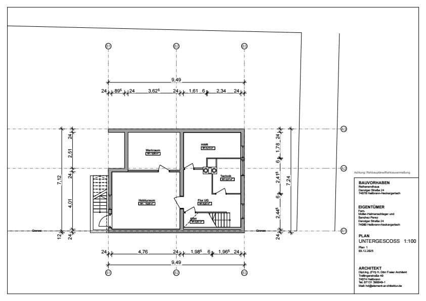 Prodej domu 146 m², pozemek 369 m², Danziger Straße 24, Heilbronn, Bádensko-Württembersko Prodej domu 146 m², pozemek 369 m², Danziger Straße 24, Heilbronn, Bádensko-Württembersko