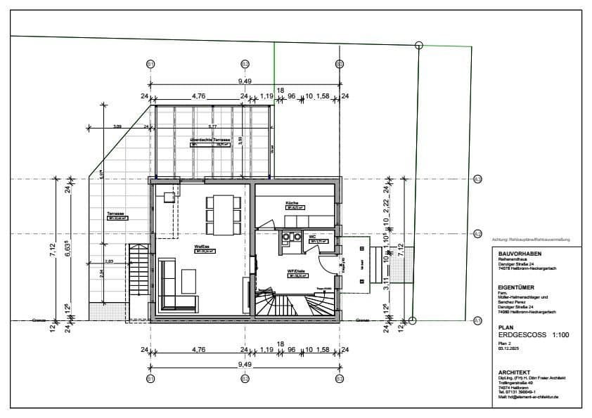 Prodej domu 146 m², pozemek 369 m², Danziger Straße 24, Heilbronn, Bádensko-Württembersko Prodej domu 146 m², pozemek 369 m², Danziger Straße 24, Heilbronn, Bádensko-Württembersko