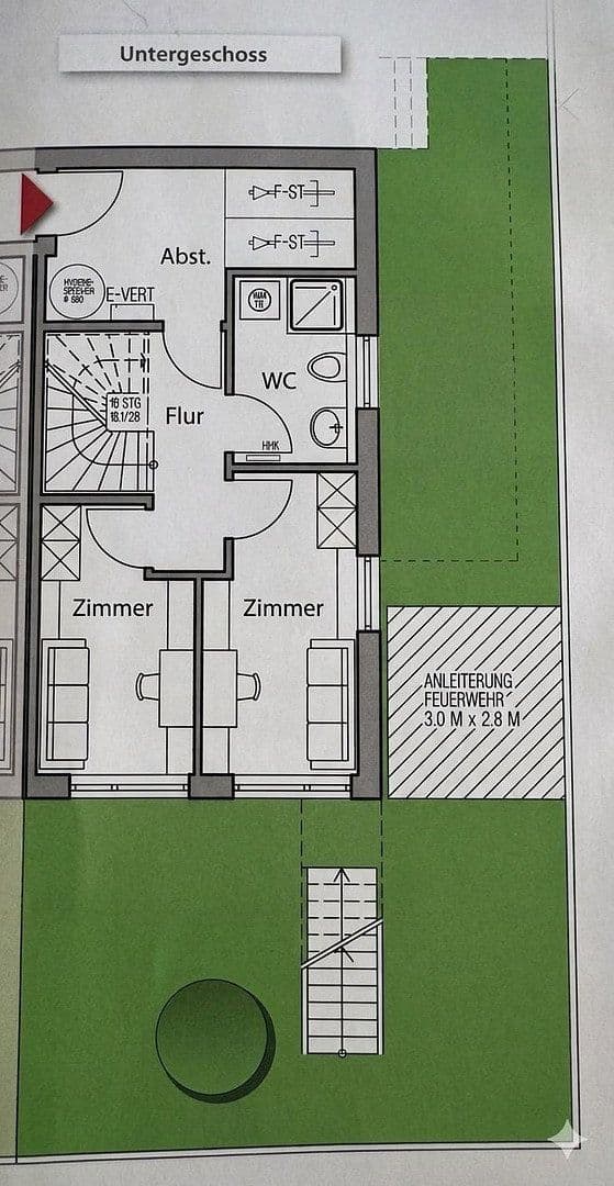 Pronájem domu 111 m², pozemek 128 m², Heimsheim, Bádensko-Württembersko Pronájem domu 111 m², pozemek 128 m², Heimsheim, Bádensko-Württembersko