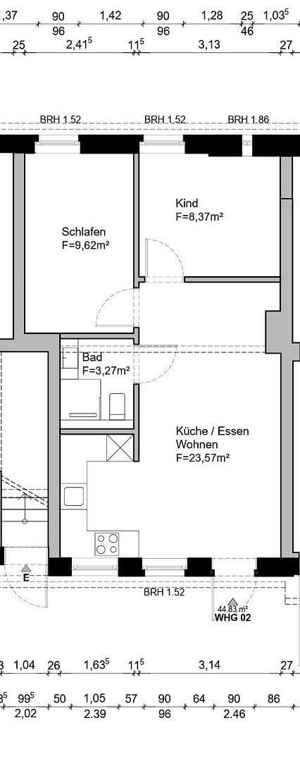 Pronájem bytu 3+1 51 m², Reckahner Dorfstr. 12, Kloster Lehnin, Braniborsko Pronájem bytu 3+1 51 m², Reckahner Dorfstr. 12, Kloster Lehnin, Braniborsko