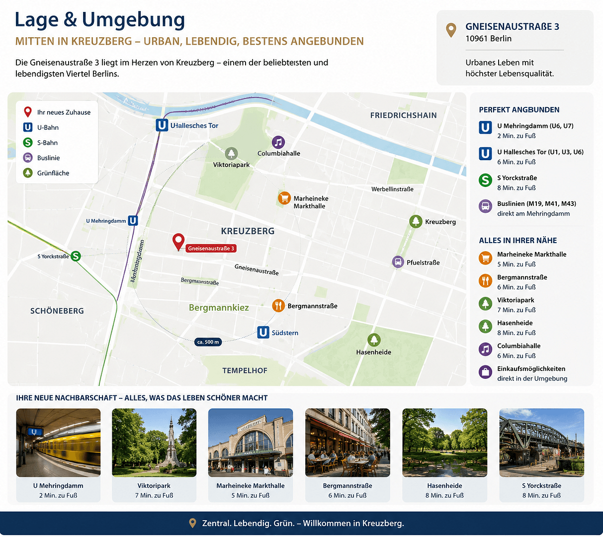 Pronájem bytu 2+1 59 m², Gneisenaustr. 3, Berlin, Berlín Pronájem bytu 2+1 59 m², Gneisenaustr. 3, Berlin, Berlín