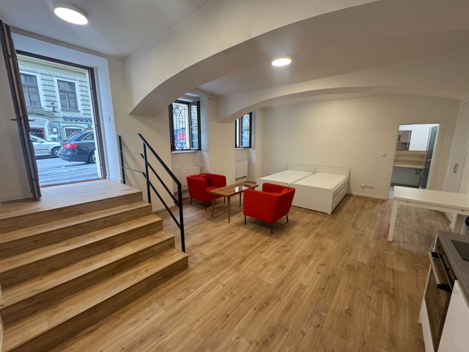 Pronájem bytu 1+kk 44 m², Rubešova, Praha, Praha Pronájem bytu 1+kk 44 m², Rubešova, Praha, Praha