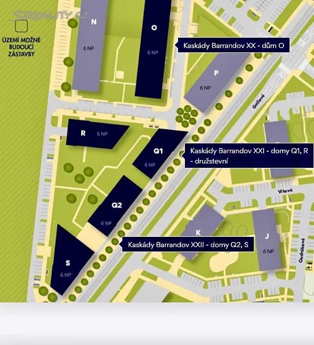 Prodej bytu 2+kk 40 m², Gollové, Praha, Praha Prodej bytu 2+kk 40 m², Gollové, Praha, Praha