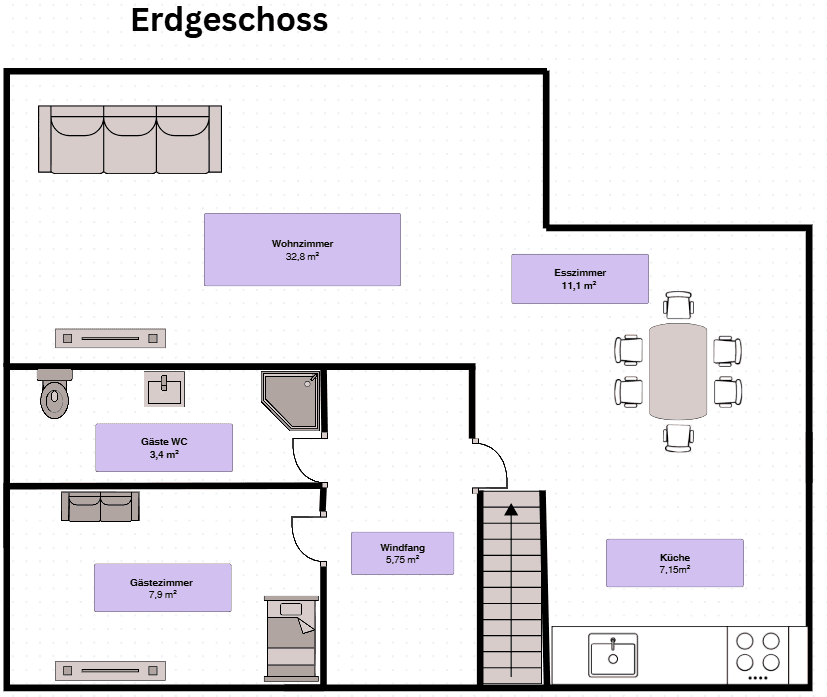 Prodej domu 140 m², pozemek 980 m², Trebbiner Straße 15a, Zossen, Braniborsko Prodej domu 140 m², pozemek 980 m², Trebbiner Straße 15a, Zossen, Braniborsko