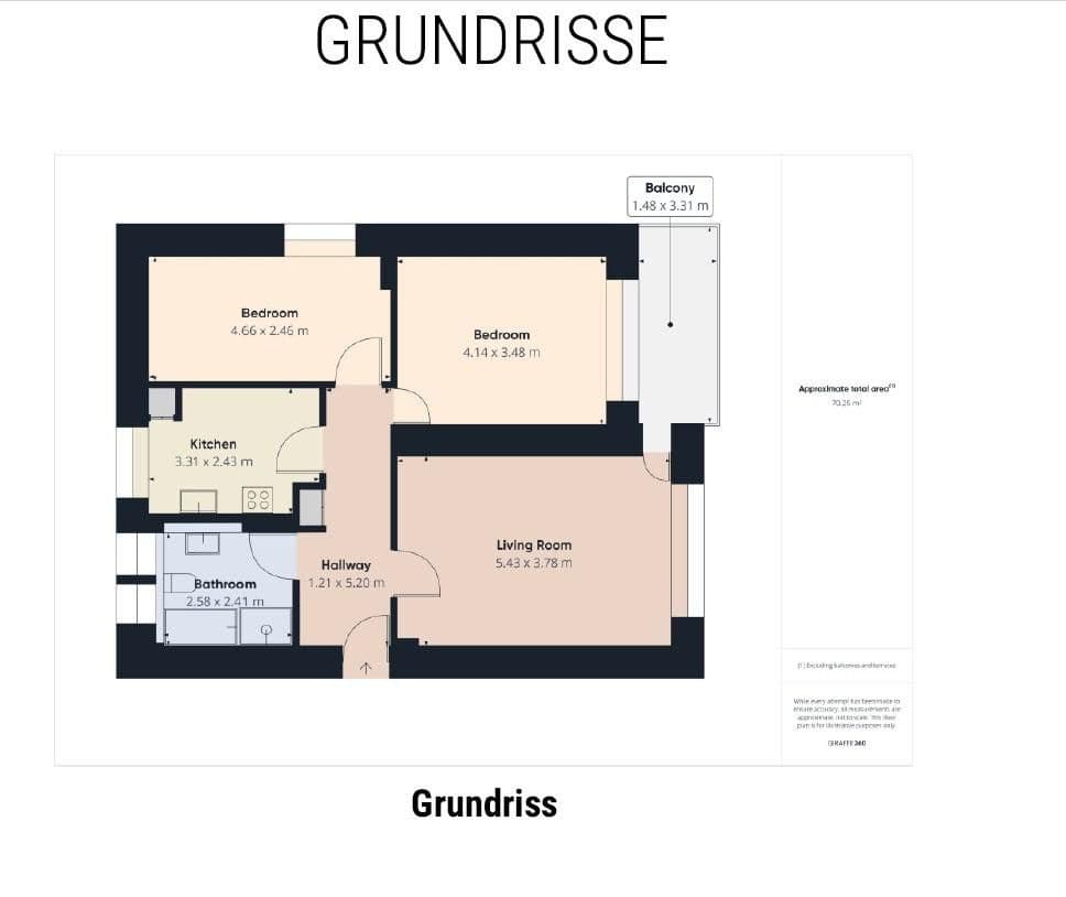 Pronájem bytu 3+1 70 m², Im Wolfhagen 17, Wermelskirchen, Severní Porýní-Vestfálsko Pronájem bytu 3+1 70 m², Im Wolfhagen 17, Wermelskirchen, Severní Porýní-Vestfálsko